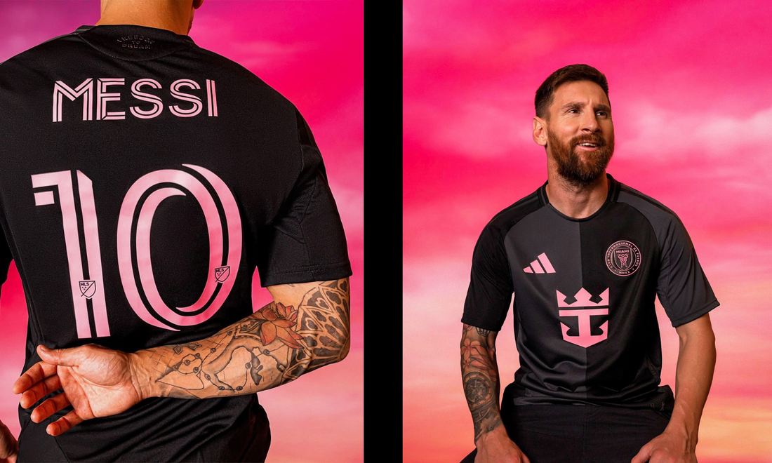 Inter Miami 2025 Away Jersey with Messi 10